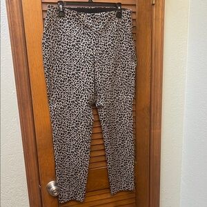 a new day Animal Print Trousers size 12